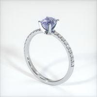 1.26 Ct. Sapphire Ring, 14K White Gold 2